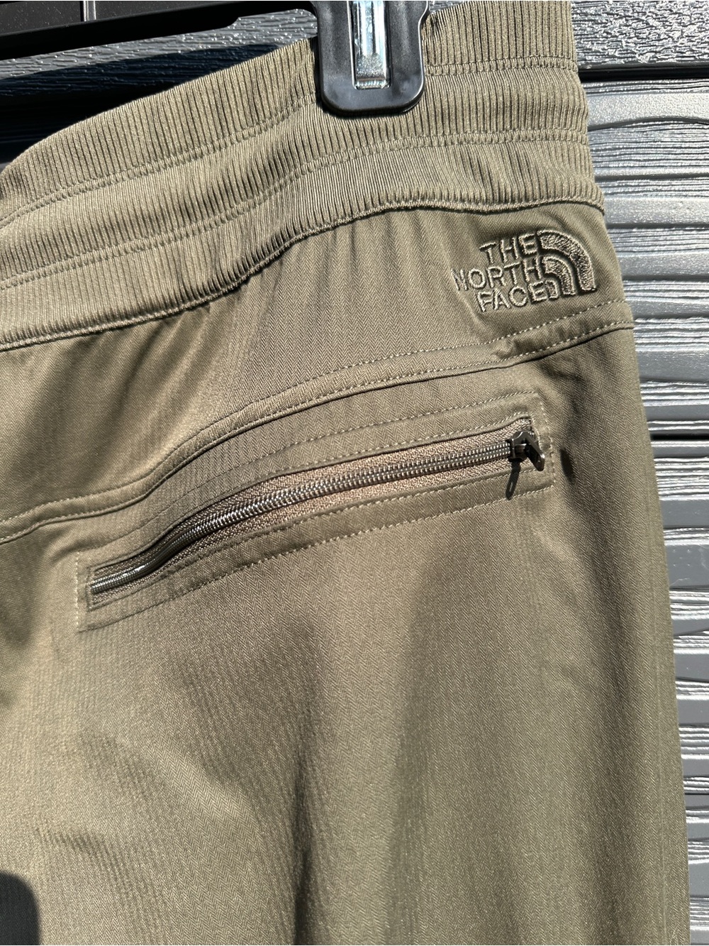 The North Face Women's Olive Green Drawstring Joggers - Picture 3 of 5